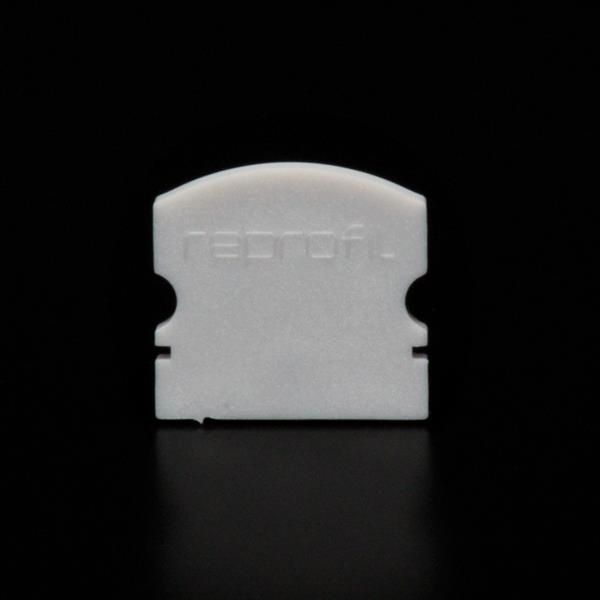 Deko-Light Endkappe F-AU-02-12 Set 2 Stk, Grau, 18mm 978561