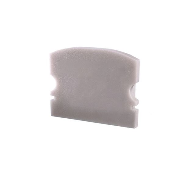 Deko-Light Endkappe F-AU-02-15 Set 2 Stk, Grau, 21mm 978571