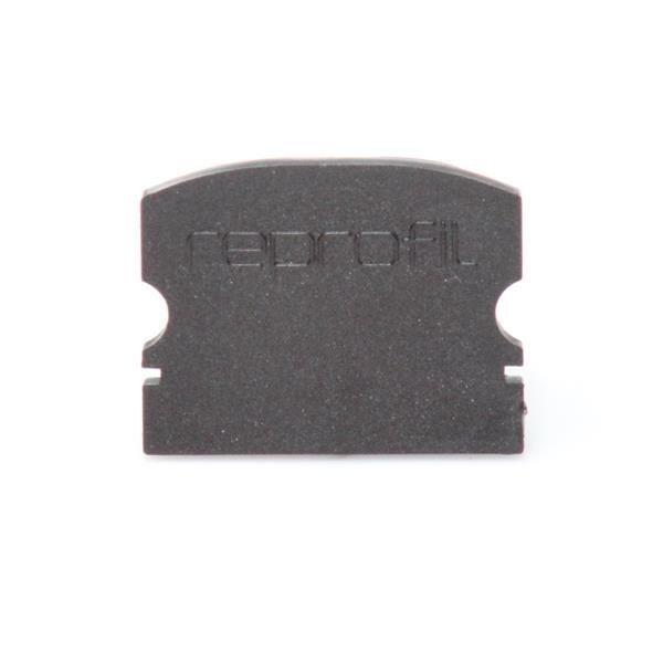 Deko-Light Endkappe F-AU-02-15 Set 2 Stk, Schwarz, 21mm 978572