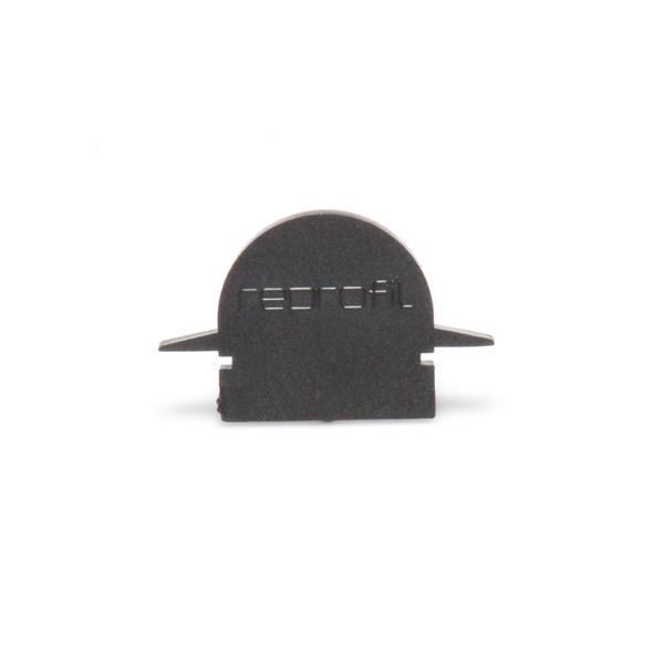 Deko-Light Endkappe R-ET-01-10 Set 2 Stk, Schwarz, 25mm 979542