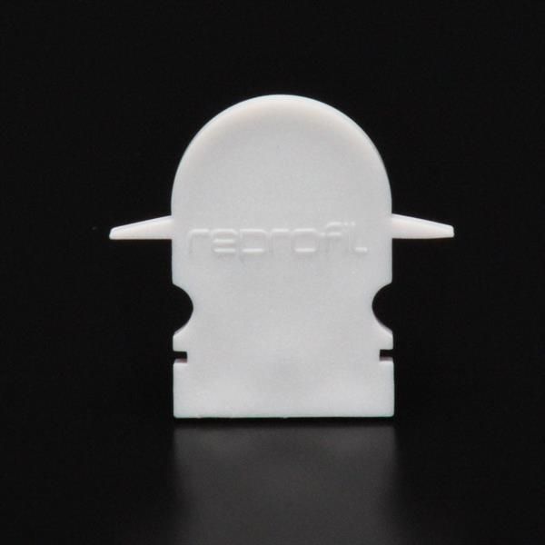 Deko-Light Endkappe R-ET-02-10 Set 2 Stk, Weiß, 25mm 979560