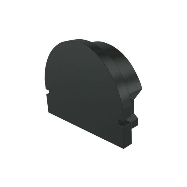 Deko-Light Endkappe R-AU-01-15 Set 2 Stk, Schwarz, 21mm 979592