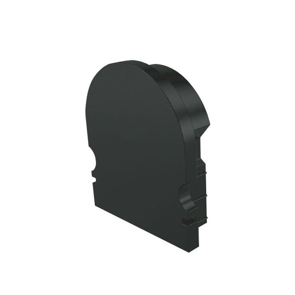 Deko-Light Endkappe R-AU-02-15 Set 2 Stk, Schwarz, 21mm 979612