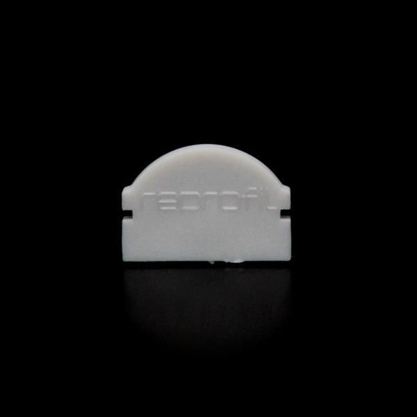 Deko-Light Endkappe L-AU-01-10 Set 2 Stk, Grau, 16mm 980001