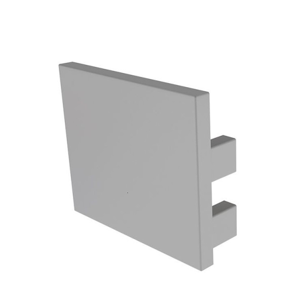 Deko-Light Endkappe I-AU-05-15 Set 2 Stk, Grau, 24mm 981031