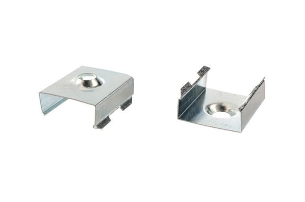 Deko-Light 2er Set Halteklammern für AU-10, Metall, 20mm 987004