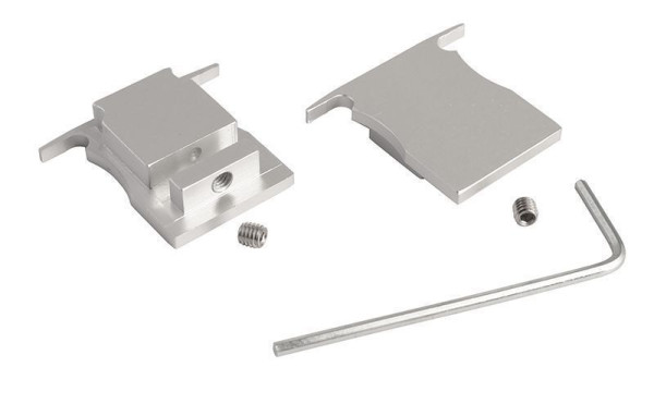 Deko-Light Endkappe P-ET-04-12 Set 2 Stk, Alu, Silber, 27mm 988021