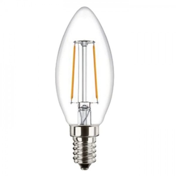 Attralux E14 LED Lampe B35 4W 470Lm warmweiss 2700K wie 35W 8710619392565 by Philips