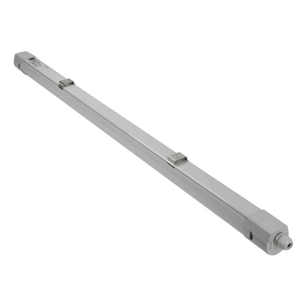 e2 LED Feuchtraum-Wannenleuchte 147cm Pro L 50W neutralweiss 4000K IP65 Grau