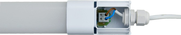 e2 LED Feuchtraum-Lichtleiste 112,5cm Lite M 24W neutralweiss 4000K IP65 Grau