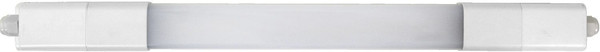 e2 LED Feuchtraum-Lichtleiste 59,5cm Plus S 18W neutralweiss 4000K IP65 Weiß