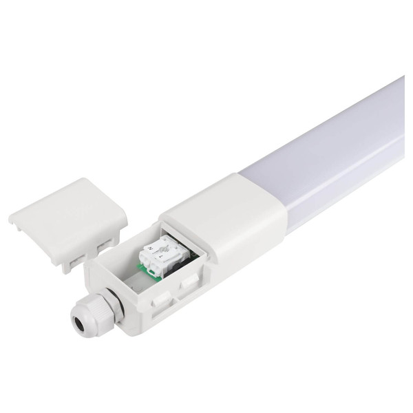 e2 LED Feuchtraum-Lichtleiste 110cm Plus M 36W neutralweiss 4000K IP65 Weiß