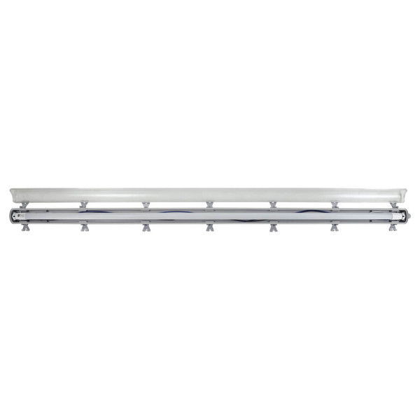 e2 LED Feuchtraum-Wannenleuchte T8 G13 158cm Classic L 24W neutralweiss 4000K IP65 Grau