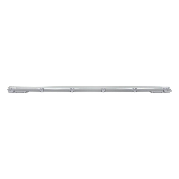 e2 LED Feuchtraum-Wannenleuchte T8 G13 128cm Classic M 2x 18W neutralweiss 4000K IP65 Grau