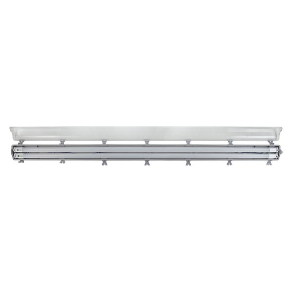 e2 LED Feuchtraum-Wannenleuchte T8 G13 158cm Classic L 2x 24W neutralweiss 4000K IP65 Grau