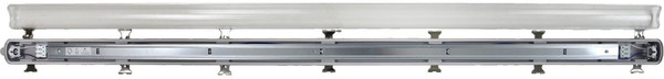 e2 Feuchtraum-Wannenleuchte T8 G13 158cm Classic Farm L IP69 Grau