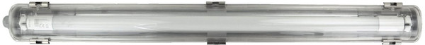 e2 LED Feuchtraum-Wannenleuchte T8 G13 67,5cm Classic-Power S 9W neutralweiss 4000K IP65 Grau