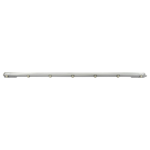 e2 LED Feuchtraum-Wannenleuchte T8 G13 158cm Classic-Power L 24W neutralweiss 4000K IP65 Grau