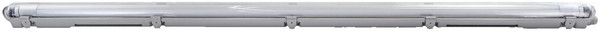 e2 LED Feuchtraum-Wannenleuchte T8 G13 128,5cm Basic M 18W neutralweiss 4000K IP65 Grau
