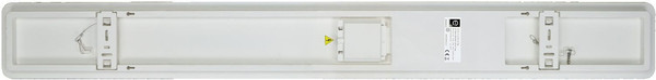 e2 LED Anbauleuchte, Deckenleuchte White Long M 36W CCT warm-/neutral-/tageslichtweiss 3000K/4000K/6000K IP54 Weiß 120cm
