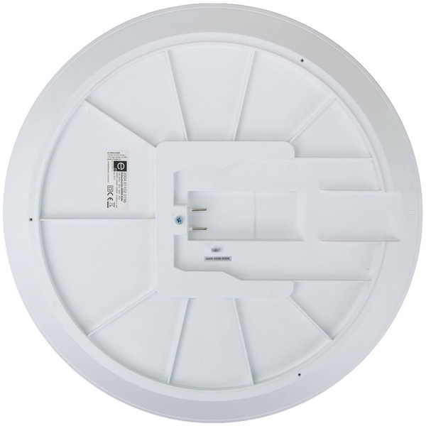 e2 LED Anbauleuchte, Deckenleuchte Rimini 380 36W CCT warm-/neutral-/tageslichtweiss 3000K/4000K/6000K IP54 Weiß Ø38cm