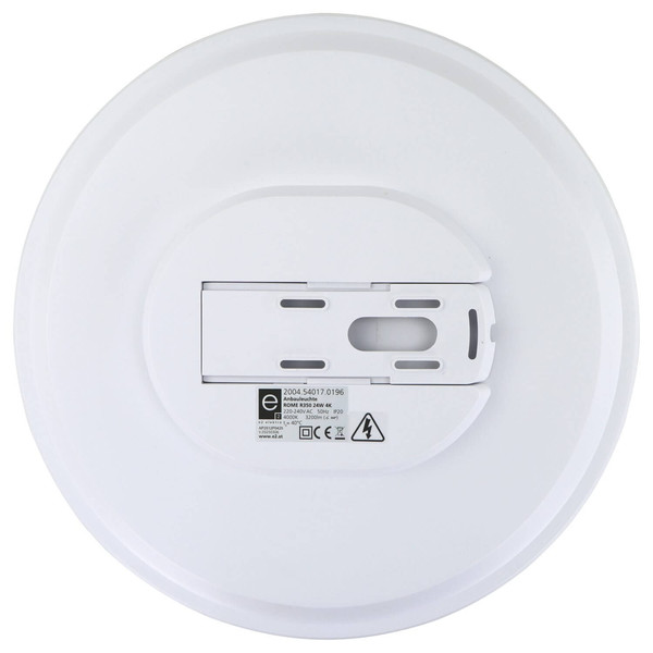 e2 LED Anbauleuchte, Deckenleuchte Rome R350 24W neutralweiss 4000K Weiß Ø35cm