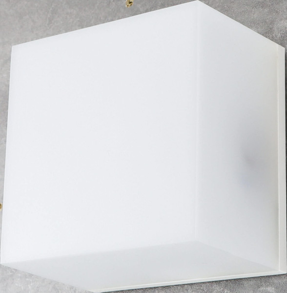 e2 LED Anbauleuchte, Deckenleuchte i-ART 100 4W CCT warm-/neutral-/tageslichtweiss 3000K/4000K/6000K IP65 Weiß 10x10cm