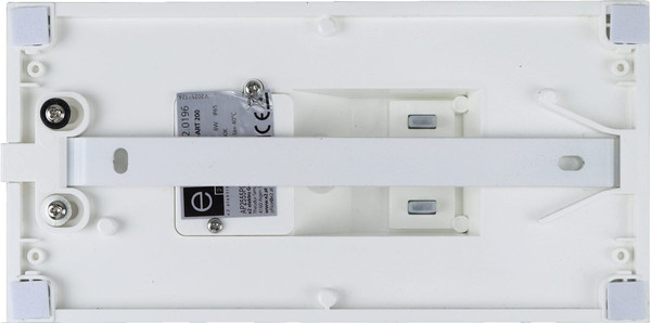 e2 LED Anbauleuchte, Deckenleuchte i-ART 200 8W CCT warm-/neutral-/tageslichtweiss 3000K/4000K/6000K IP65 Weiß 20x10cm