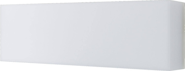 e2 LED Anbauleuchte, Deckenleuchte i-ART 300 12W CCT warm-/neutral-/tageslichtweiss 3000K/4000K/6000K IP65 Weiß 30x10cm