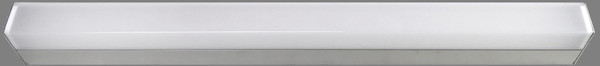 e2 LED Bad- und Spiegelleuchte Mirrox 12W CCT warm-/neutral-/tageslichtweiss 3000K/4000K/6000K IP54 Aluminium 60x6cm