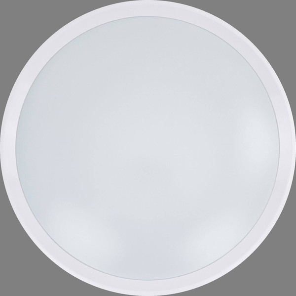 e2 LED Anbauleuchte, Deckenleuchte Moon R482 70W CCT warm-/tageslichtweiss 3000-6500K dimmbar Fernbedienung IP44 Weiß Ø48cm