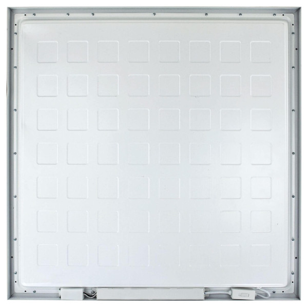 e2 LED Anbaupanel, Deckenleuchte Ebro 36W CCT warm-/neutral-/tageslichtweiss 3000K/4000K/6500K Weiß Aluminium 64x64cm