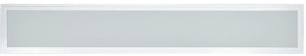 e2 LED Anbauleuchte, Deckenleuchte Prisma M 38W CCT warm-/neutral-/tageslichtweiss 3000K/4000K/6000K Weiß Stahl 118,5cm