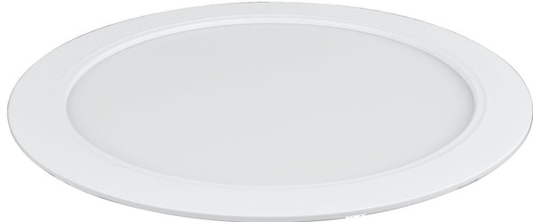 e2 LED Einbaupanel, Deckeneinbauleuchte Style R 225 18W CCT warm-/neutral-/tageslichtweiss 3000K/4000K/6000K dimmbar Weiß Ø22,5cm