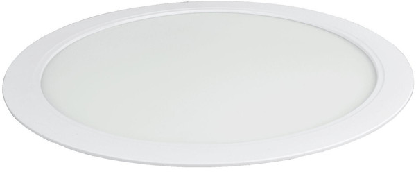 e2 LED Einbaupanel, Deckeneinbauleuchte Style R 300 30W CCT warm-/neutral-/tageslichtweiss 3000K/4000K/6000K dimmbar IP54 Weiß Ø30cm