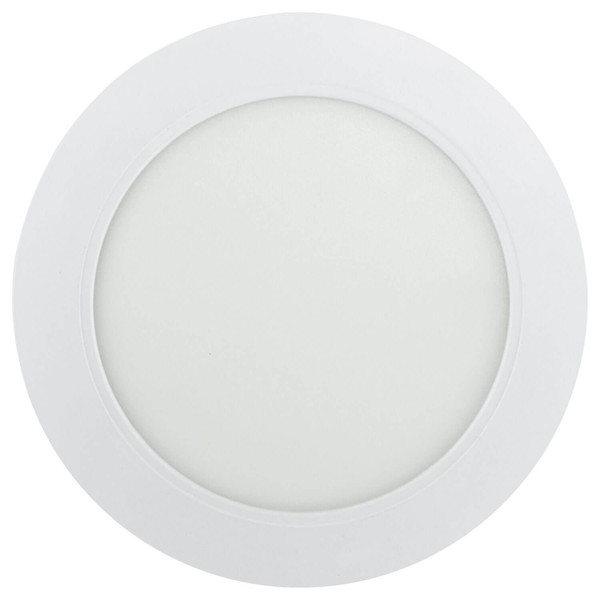 e2 LED Einbaupanel, Deckeneinbauleuchte Style R 145 9W neutralweiss 4000K 4er Pack Weiß Ø14,5cm