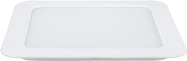 e2 LED Einbaupanel, Deckeneinbauleuchte Style Q 225 18W CCT warm-/neutral-/tageslichtweiss 3000K/4000K/6000K dimmbar Weiß 22,5x22,5cm