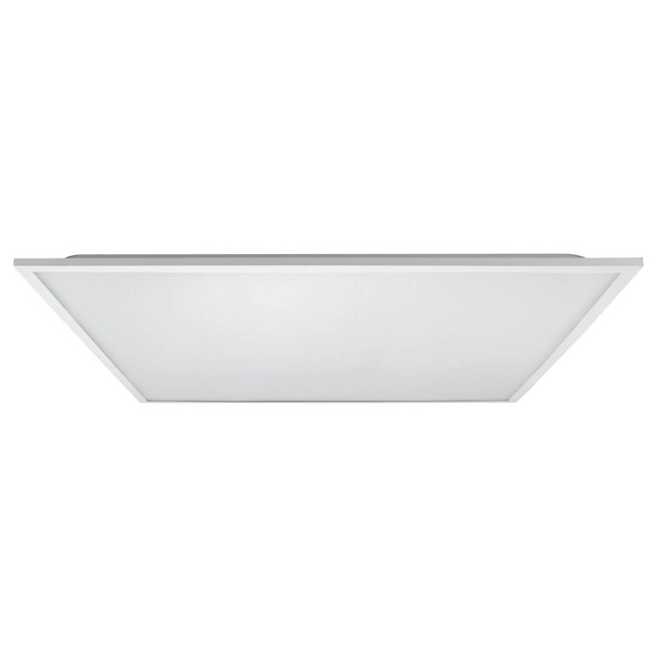 e2 LED Einbaupanel, Deckeneinbauleuchte Square 600 36W neutralweiss 4000K Weiß Aluminium 59,5x59,5cm