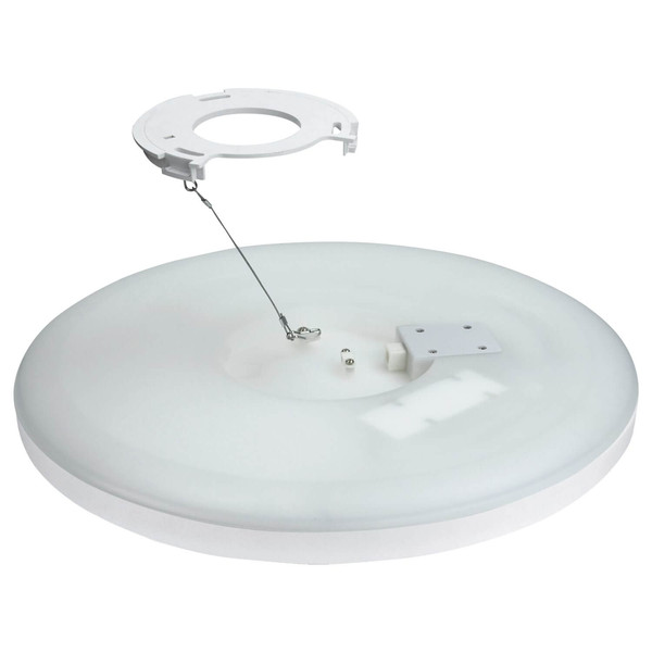 e2 LED Anbaupanel, Deckenleuchte Twice up&down R330 20W CCT warm-/tageslichtweiss 3000-6000K dimmbar WiFi IP44 Weiß Ø33cm