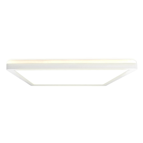 e2 LED Anbaupanel, Deckenleuchte Twice up&down Q420 24W CCT warm-/neutral-/tageslichtweiss 3000K/4000K/6000K IP54 Weiß 42x42cm