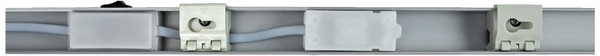 e2 LED Lichtleiste, Unterbauleuchte Base switch M 20W neutralweiss 4000K Weiß Aluminium 120cm