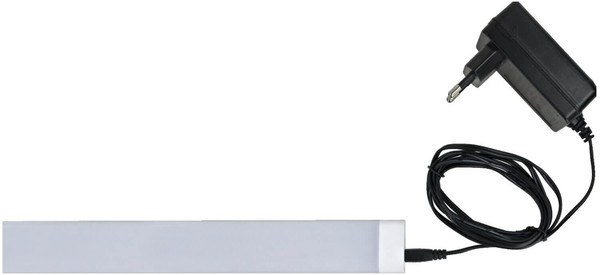 e2 LED Lichtleiste, Unterbauleuchte Plan S 10W neutralweiss 4000K dimmbar Weiß Aluminium 60cm