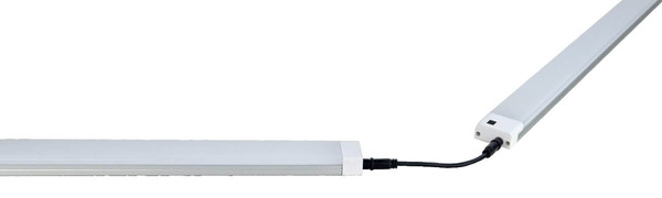 e2 LED Lichtleiste, Unterbauleuchte Plan S 10W neutralweiss 4000K dimmbar Weiß Aluminium 60cm