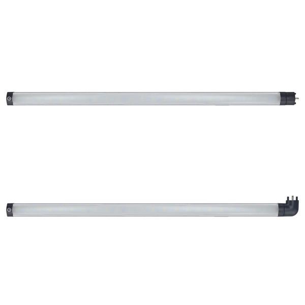 e2 LED Lichtleiste, Unterbauleuchte Link XS 5,2W neutralweiss 4000K Aluminium 47x2,5cm
