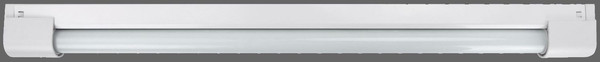 e2 LED Lichtleiste, Unterbauleuchte Move S 9W neutralweiss 4000K Weiß Stahl 61cm