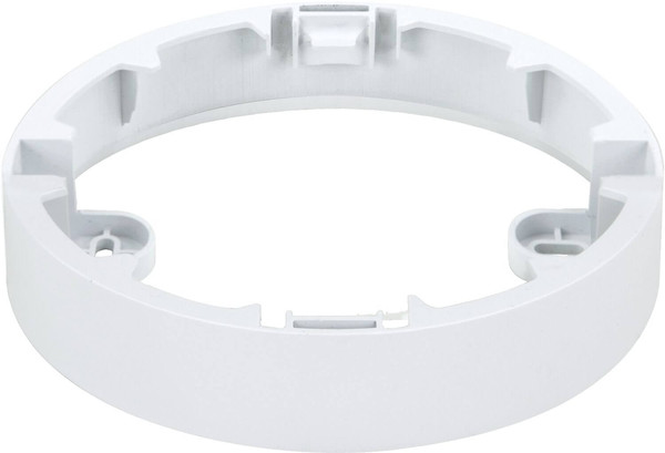 e2 Aufbaurahmen für Einbaupanel Style R 145 rund Weiß Ø14,5cm