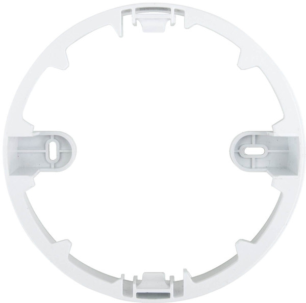 e2 Aufbaurahmen für Einbaupanel Style R 145 rund Weiß Ø14,5cm