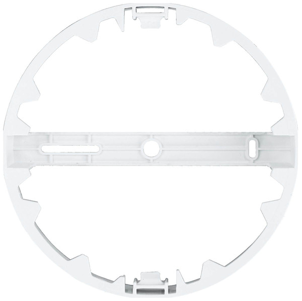 e2 Aufbaurahmen für Einbaupanel Style R 170 rund Weiß Ø17cm