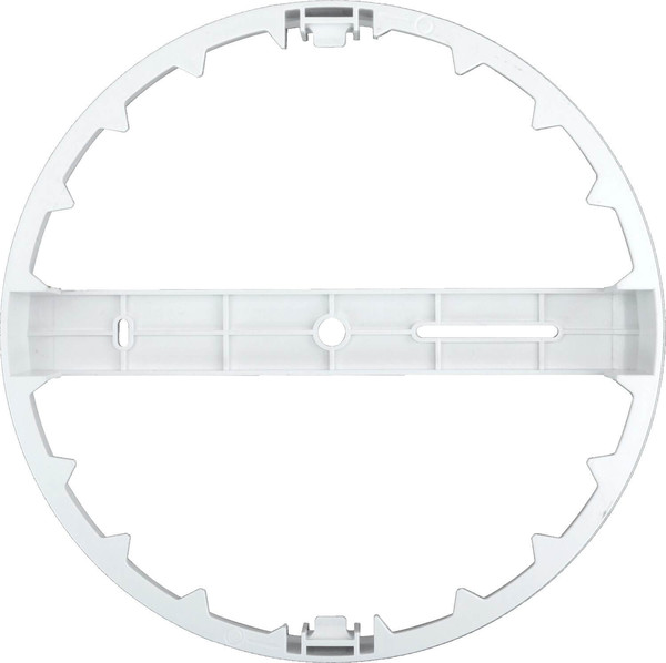 e2 Aufbaurahmen für Einbaupanel Style R 225 rund Weiß Ø22,5cm
