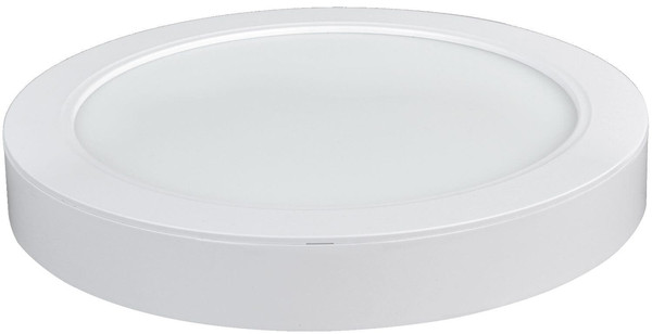e2 Aufbaurahmen für Einbaupanel Style R 225 rund Weiß Ø22,5cm